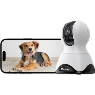 Vimtag 2.5K Pet Camera, 5G/2.4G WiFi Cameras